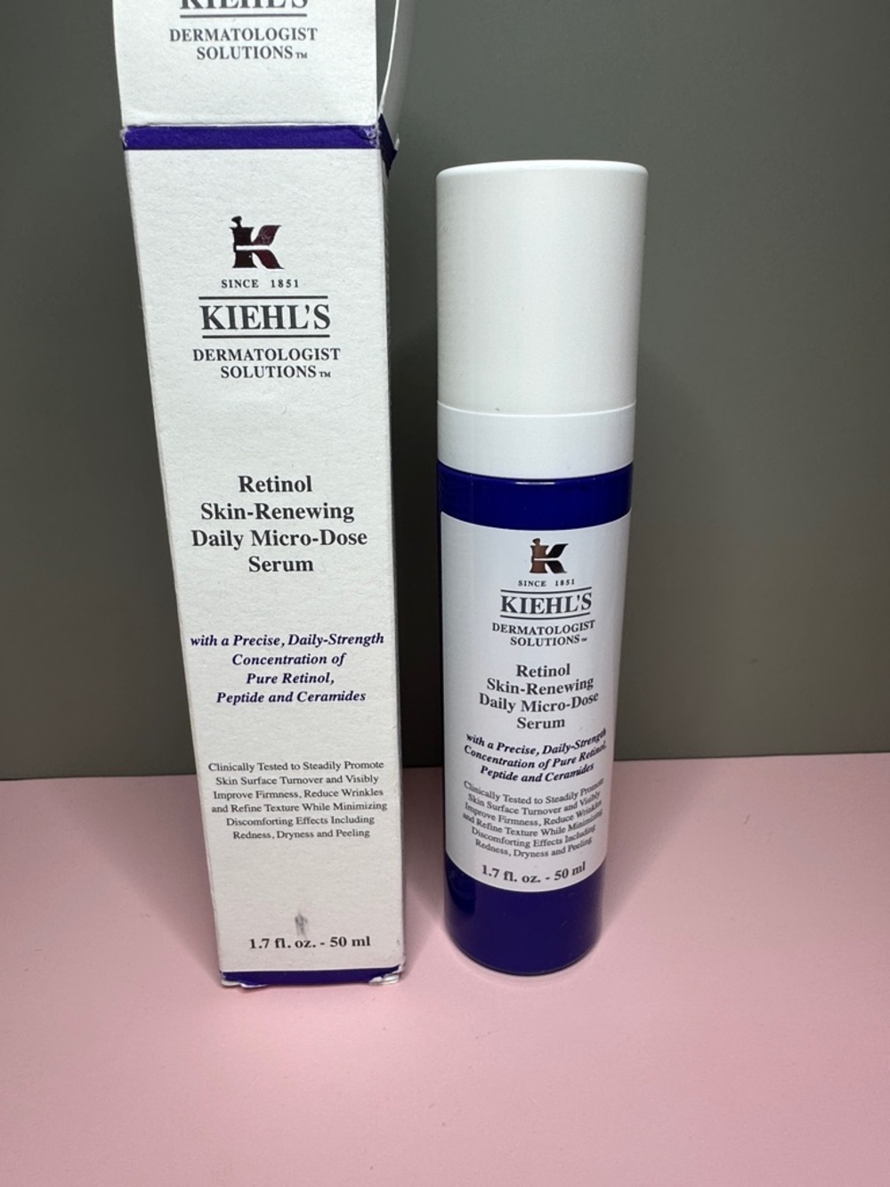 Kiehl’s Retinol Skin-Renewing Daily Micro-Dose Serum 1.7 oz / 50 mL - Picture 4 of 4
